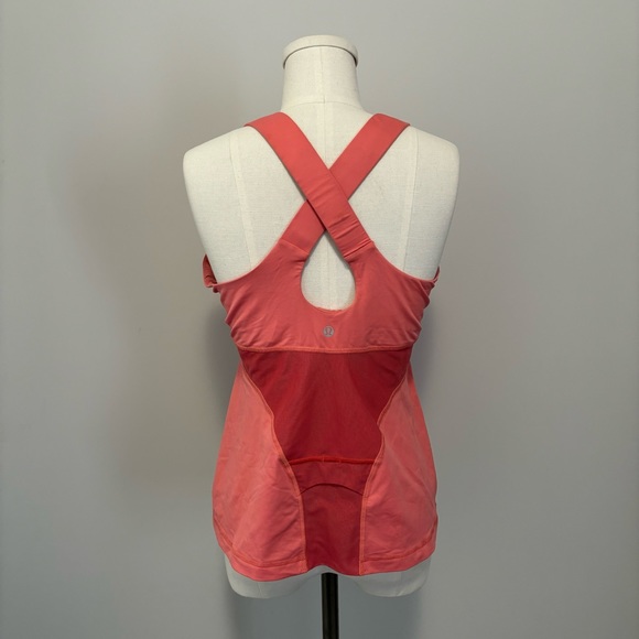 Lululemon Swift Tank Top Peach Pink Size 10 - Picture 11 of 15